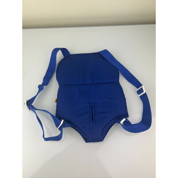 Build-a-Bear Blue Stuffed Animal Backpack Carrier Blue Toy Accessory Fabric VTG - Picture 7 of 10